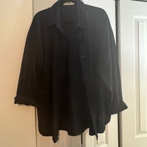Abercrombie & Fitch Oversized Button Down